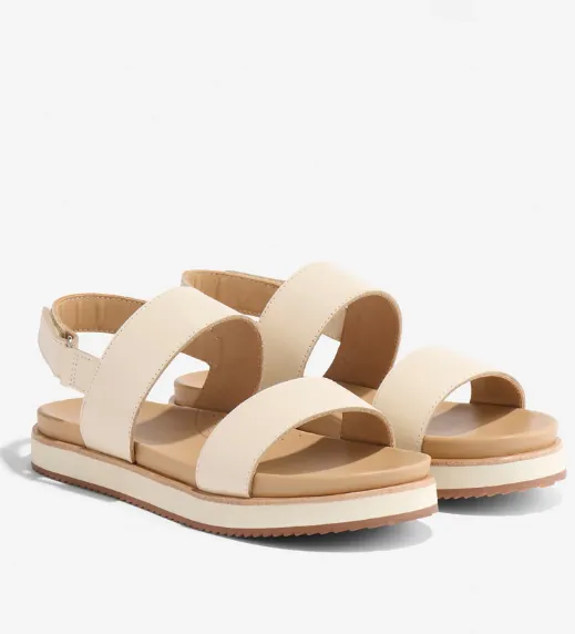 Italian Leather Platform Sandal
